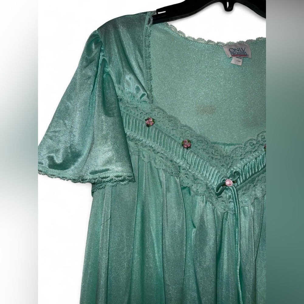 Only Necessities Teal Robe - Picture 4 of 6